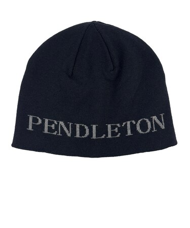 ペンドルトン（PENDLETON）ニット帽 トレッキング 登山 リバーシブルニットビーニー PDT-000-263032 BLK