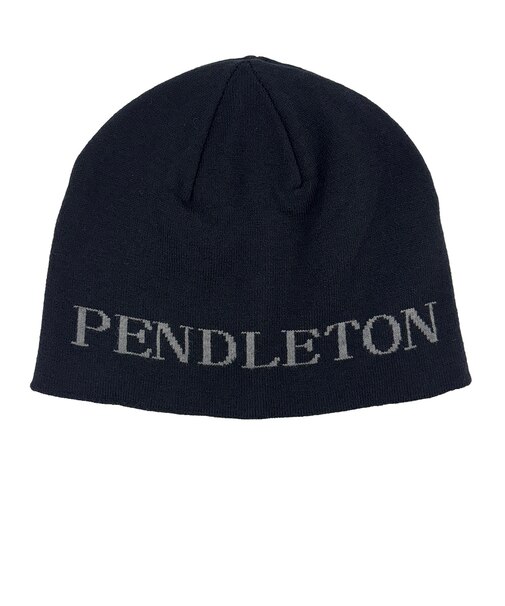 ペンドルトン（PENDLETON）ニット帽 トレッキング 登山 リバーシブルニットビーニー PDT-000-263032 BLK