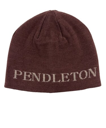 ペンドルトン（PENDLETON）ニット帽 トレッキング 登山 リバーシブルニットビーニー PDT-000-263032 BRN