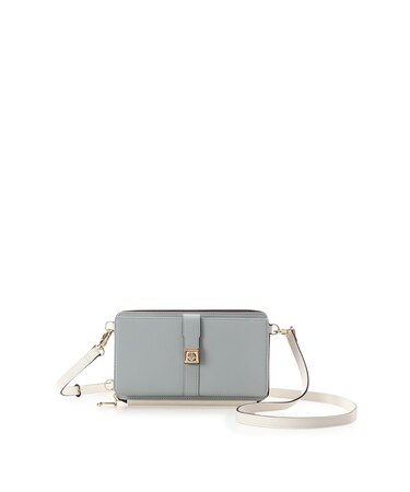 シンプル2wayウォレットショルダーバッグ