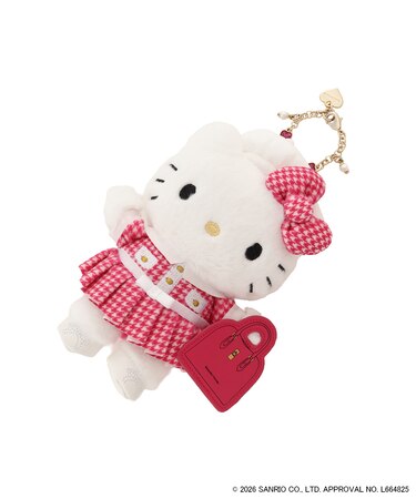 「ハローキティ」コレクション ぬいぐるみチャーム（ブラック）
