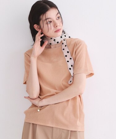 フロッキーチュールTシャツ【洗濯機洗い可】