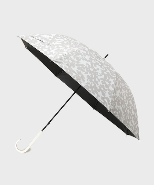 晴雨兼用フラワーデザインプリント長傘