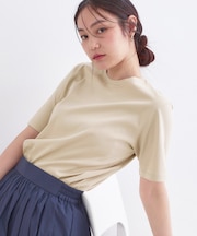 オーガニックコットン混ベーシックTシャツ【洗濯機OK】《SS~LL》
