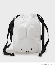 ◆【miffy】パイル巾着ポーチ