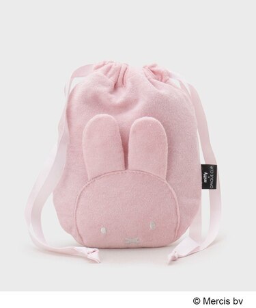 ◆【miffy】パイル巾着ポーチ