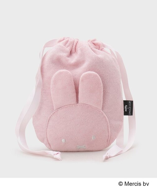 ◆【miffy】パイル巾着ポーチ