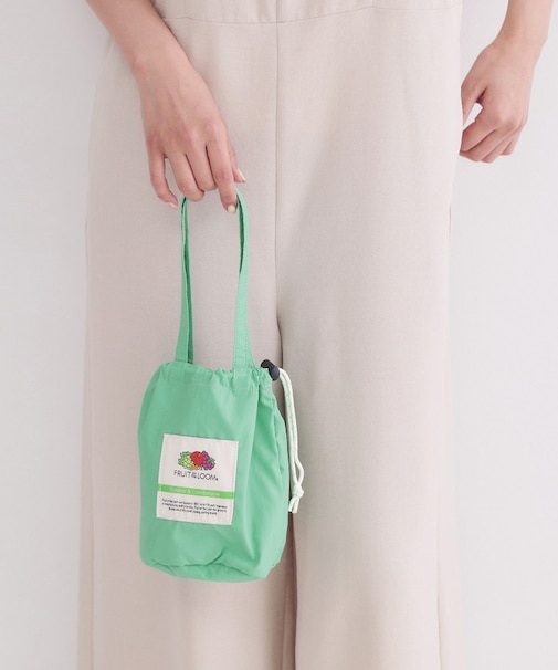 【FRUIT OF THE LOOM／フルーツオブザルーム】ナイロンドロストリングバッグ