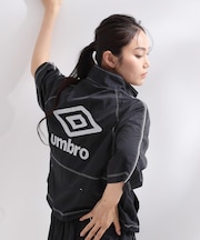 ◆【umbro/アンブロ】シアーナイロン5分袖ZIPアップブルゾン