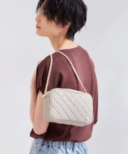 【斜めがけ可】キルティングミニショルダーバッグ