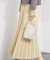 【長さ調整可能】エンボスチェックミニショルダーバッグ