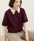 【森絵梨佳さん着用】2WAY衿ドッキングニット《洗濯機OK》