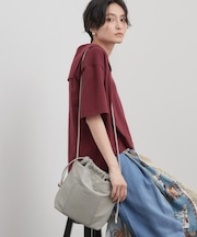 【3層仕様】巾着ミニショルダーバッグ《長さ調整可能》