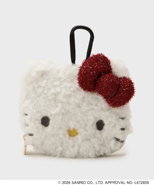 ◆【HELLO KITTY】キティフェイスポーチチャーム