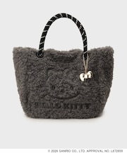 ◆【HELLO KITTY&TINY CHUM】ロープ調ハンドルボアミニトート