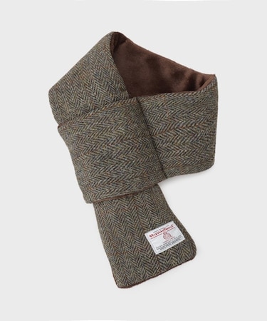 【HARRIS TWEED／ハリスツイード】中綿入り差込マフラー