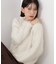 着るたびときめく ふんわりフェザーシャギーニット