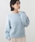 着るたびときめく ふんわりフェザーシャギーニット
