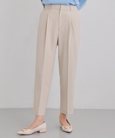 【通勤にもデイリーにも】CAVIAN ベーシックテーパードパンツ/セットアップ可