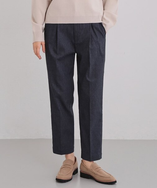 【通勤にもデイリーにも】CAVIAN ベーシックテーパードパンツ/セットアップ可
