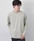【長く愛せる、定番ロンT】リンクスジャカード長袖Tシャツ