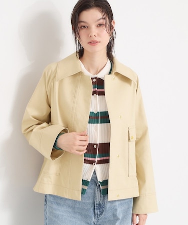 大人かっこいい 軽やかデニム&チノブルゾン
