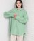 ゆったりシルエットで体型カバー ロングシャツ