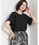 【ひんやりさらさら】軽やかに揺れる シアーフレアスリーブTシャツ