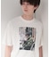 モノクロ フォトグラフィー 半袖Tシャツ 洗濯機OK