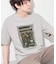 モノクロ フォトグラフィー 半袖Tシャツ 洗濯機OK
