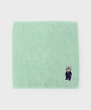 アニマル刺繍 今治タオルハンカチ