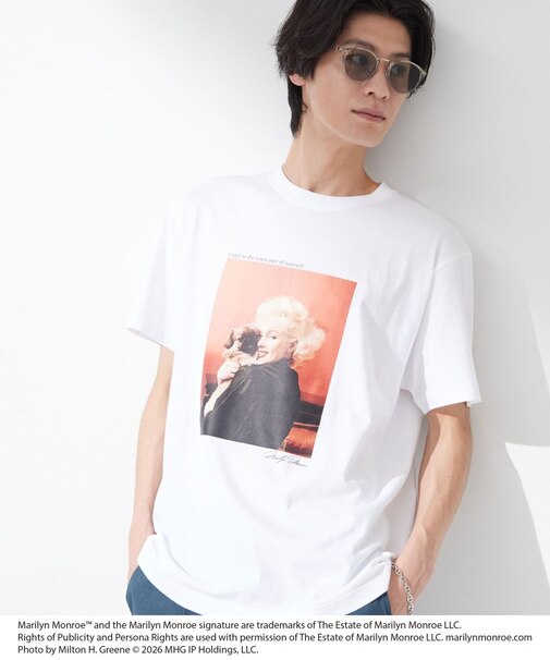 別注マリリン・モンロー / グラフィック半袖Tシャツ