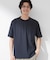 【吸水速乾／UVカット／接触冷感】ミニリップル半袖Tシャツ