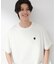 【マシンウォッシャブル】袖レイヤード半袖Tシャツ