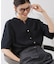 【M-XL/秋始めにちょうどいい】細見え5分袖Wポケットシャツ