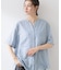 【M-XL/秋始めにちょうどいい】細見え5分袖Wポケットシャツ