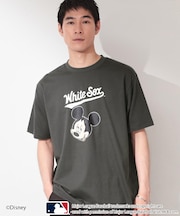 【Disney】【MLB】スペシャルデザイン半袖Tシャツ