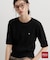 POLO BCS/ケーブル5分袖ニット