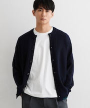 レイヤードデザイン カーディガン