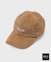 POLO BCS / コーデュロイ刺繍キャップ