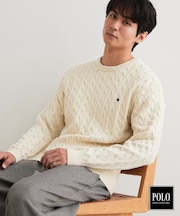 POLO BCS / 別注ケーブルニット