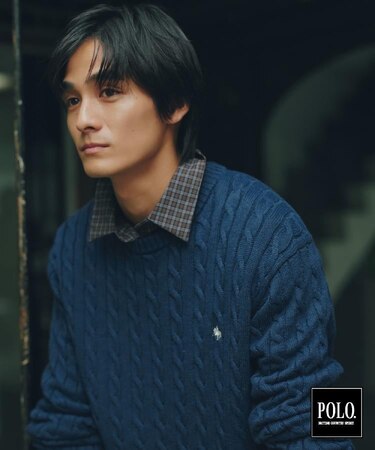 POLO BCS / 別注ケーブルニット
