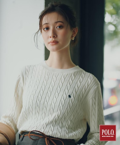 POLO BCS/ケーブルニット