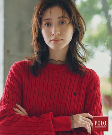 POLO BCS/ケーブルニット