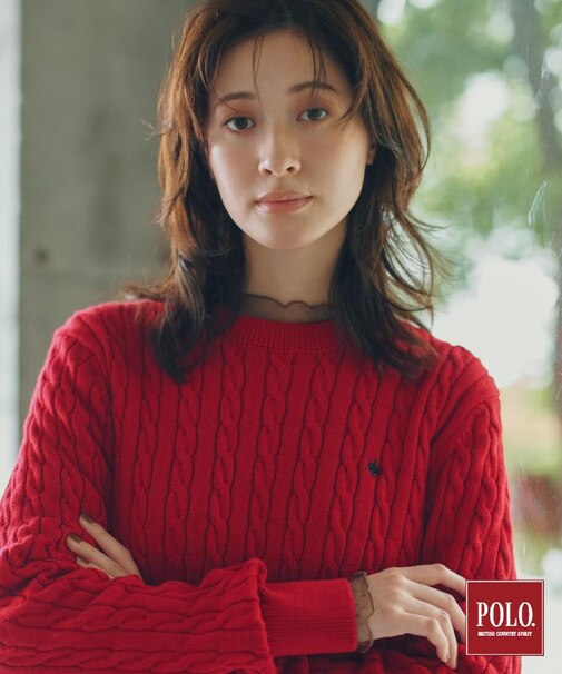 POLO BCS/ケーブルニット