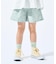【100-150cm/撥水】上品なボタニカル柄 ハートポケットショートパンツ