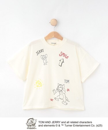 【TOM and JERRY】ひんやりラクガキTシャツ