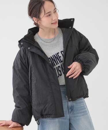 【撥水/あったか】たっぷり着られる 中綿モンスターショートコート