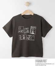 【PEANUTS/ひんやり/親子リンク】プリントTシャツ