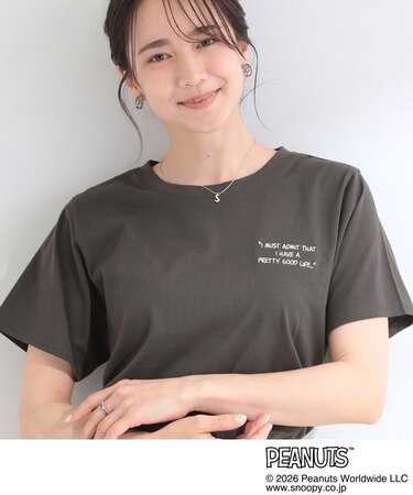 【PEANUTS】ひんやりプリントTシャツ